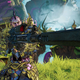A Blightcaller aims a sniper rifle at an enemy in Tiny Tina's Wonderlands.